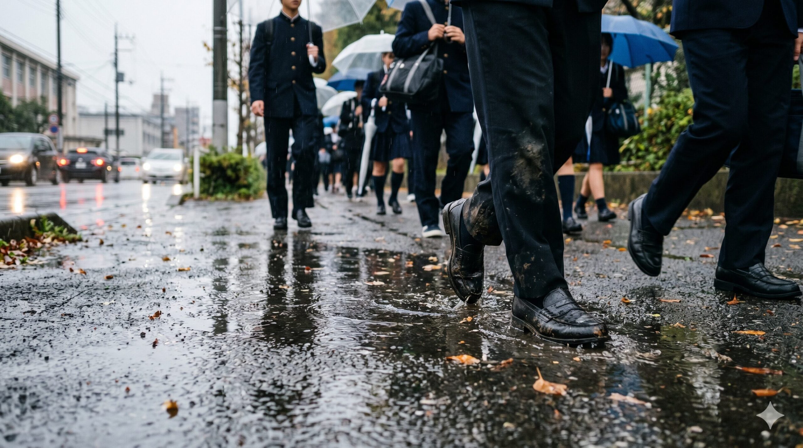 高校生の雨の日の靴はどうしてる？濡れないための対策とおすすめの種類を紹介